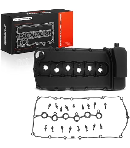 X AUTOHAUX 03H103429D Car Engine Valve Cover for Audi Q7 3.6L 2007